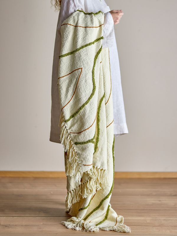 Plaid, Osasio Multicolore, Coton OEKO-TEX®