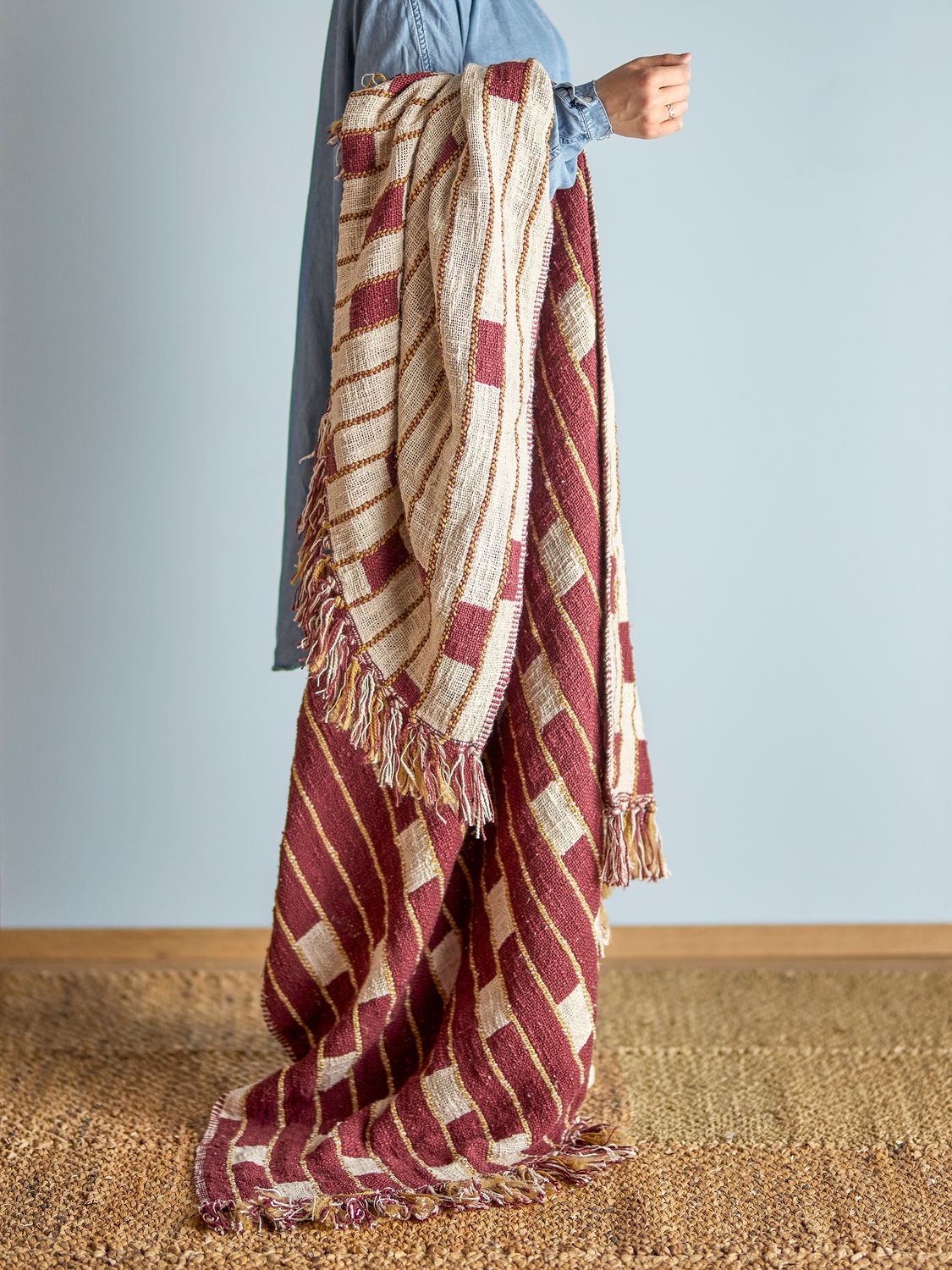 Plaid Cang Rouge / Coton