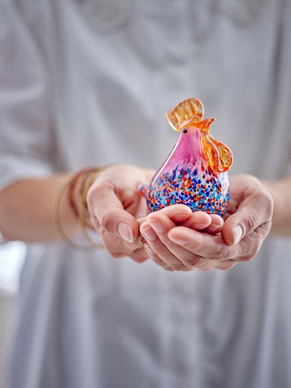 Déco, Multicolore, Verre Livie