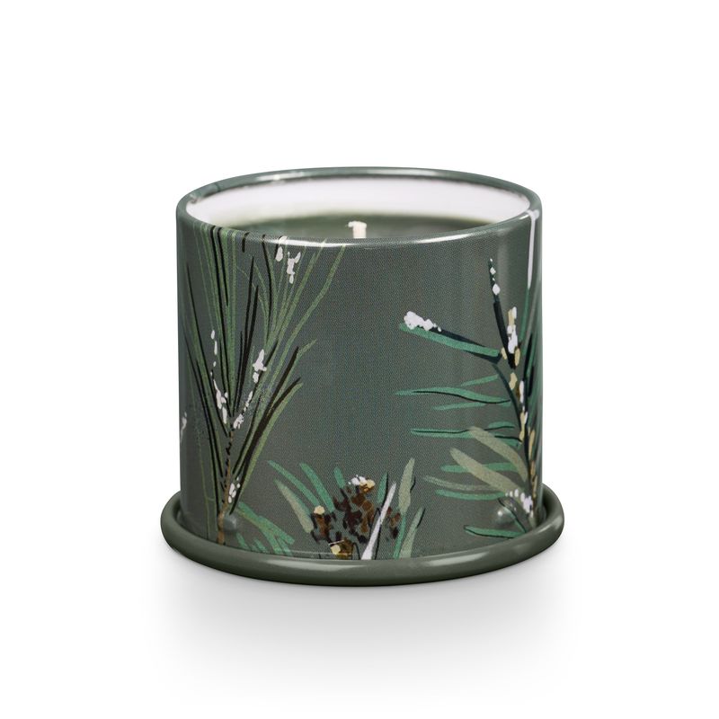 Bougie Balsam &amp; Cedar Demi Vanity Tin, Verte,