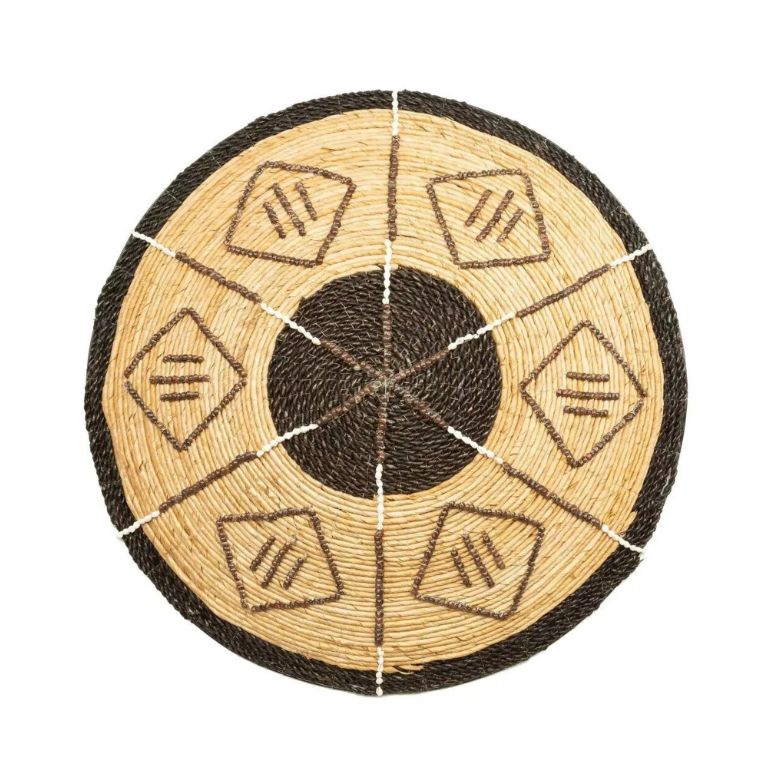 Assiette déco Cozumel .Taille M