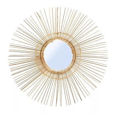 Miroir Tropical - Noir - L