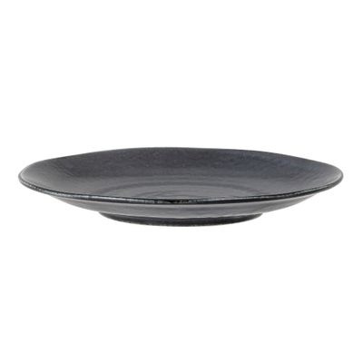 Assiette Yoko noire (PRIX BAS)