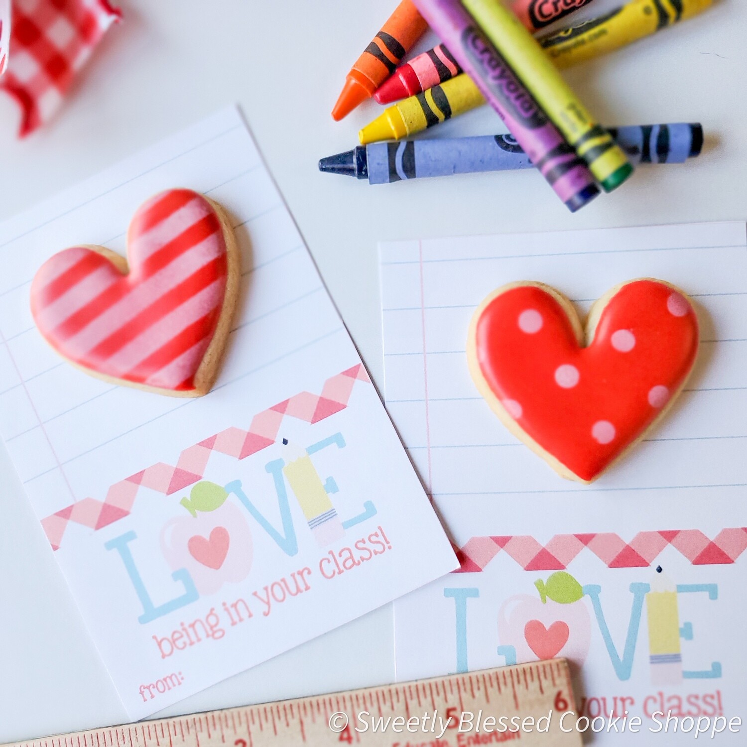 Teacher Cookie Cards