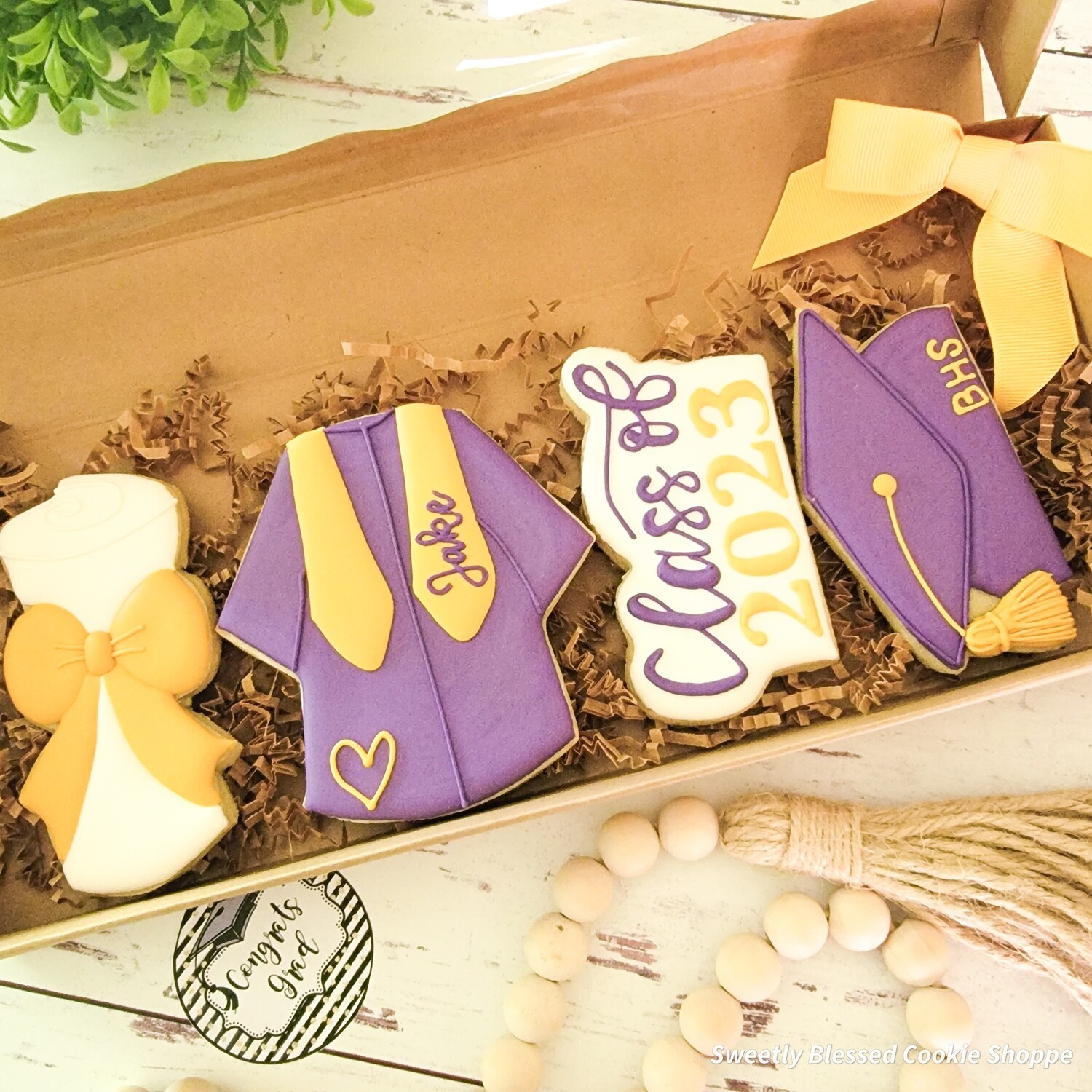 GRAD 4-COOKIE SET