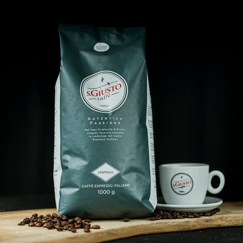 s.Giusto Caffé | 1000g | Caffé Espresso Italiano | Cremoso s.Giusto Caffé | 1000g | Caffé Espresso Italiano | Cremoso