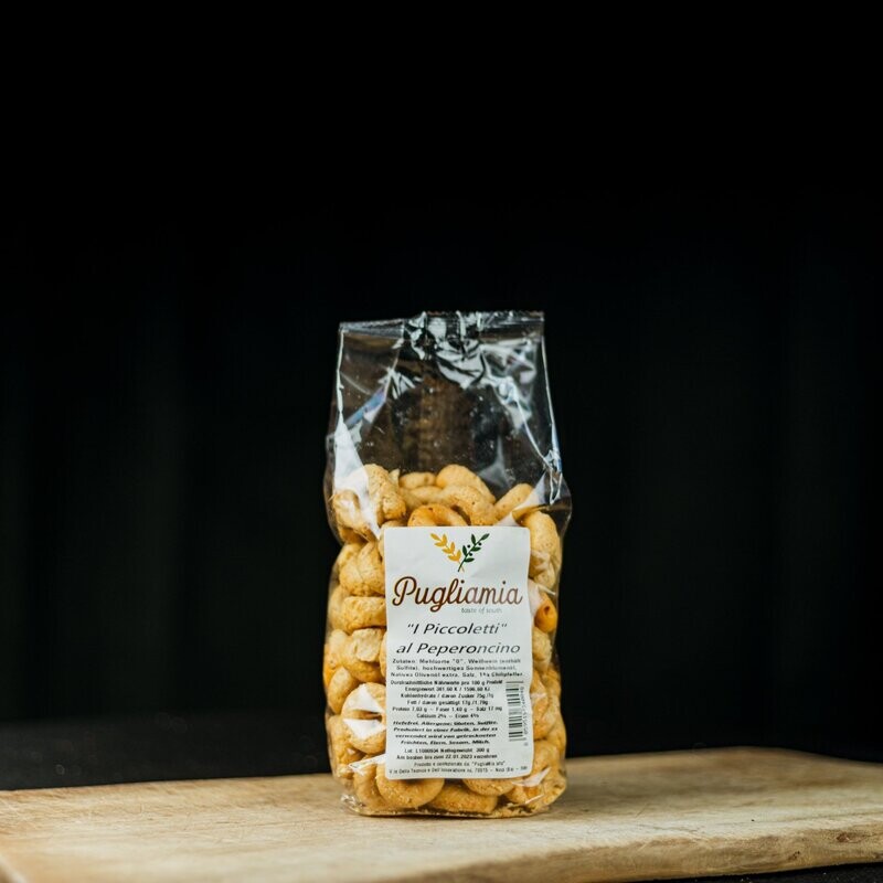 Tarallini | I Piccoletti - al Peperoncino | Pugliamia Tarallini | I Piccoletti - al Peperoncino | Pugliamia