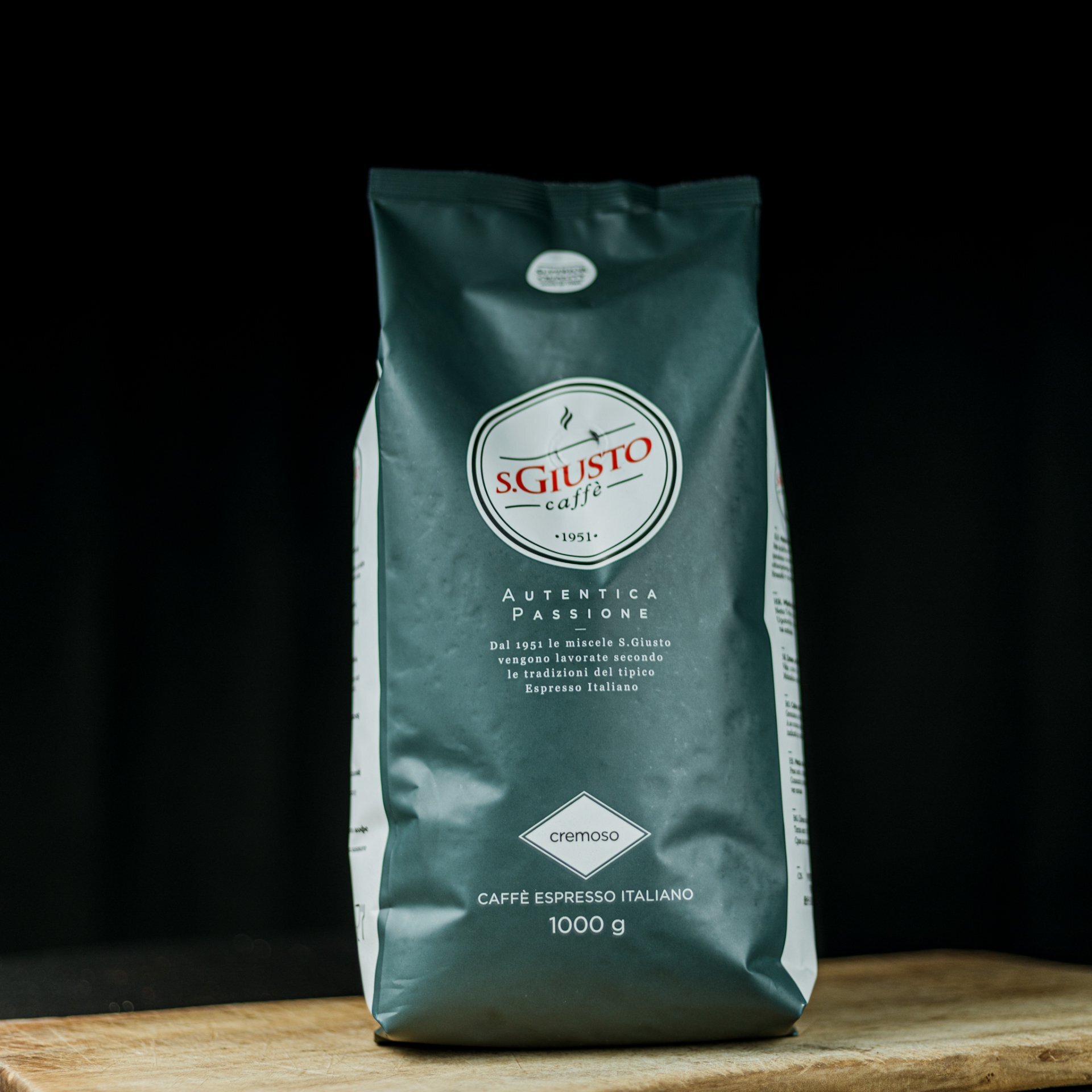 s.Giusto Caffé | 1000g | Caffé Espresso Italiano | Cremoso