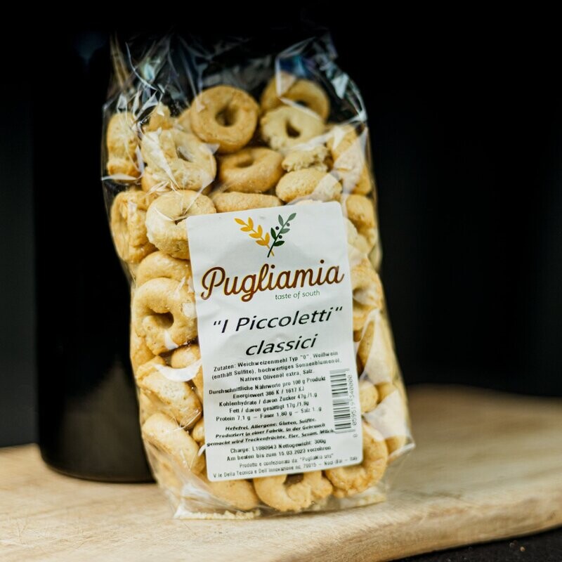 Tarallini | I Piccoletti - classici | Pugliamia Tarallini | I Piccoletti - classici | Pugliamia