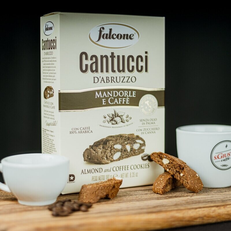 Cantuccini Mandorle e Caffé | Almond & Coffee Cookies | Falcone Cantuccini Mandorle e Caffé | Almond & Coffee Cookies | Falcone