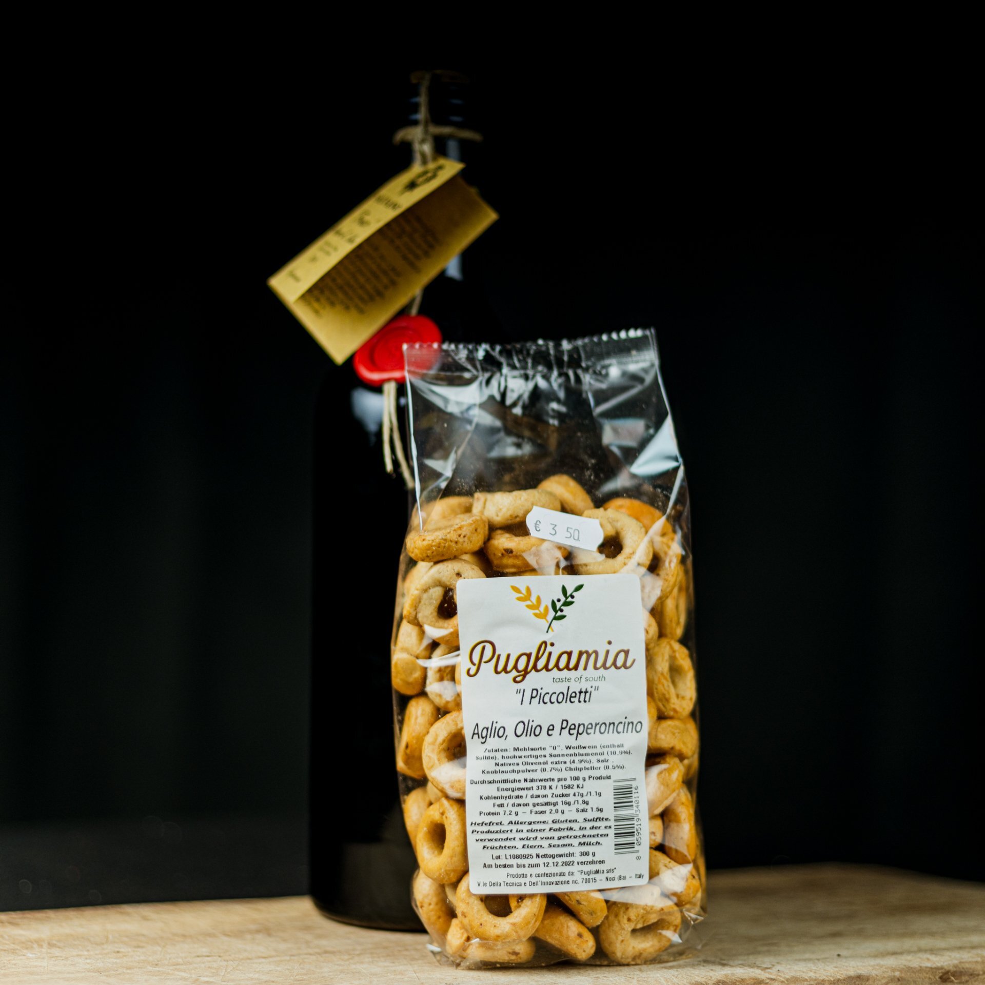 Tarallini | Aglio, Olio e Peperoncino | Pugliamia