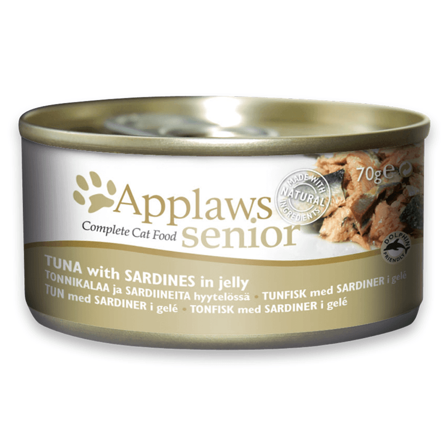 APPLAWS CAT SENIOR TUNA SARDINE 70G