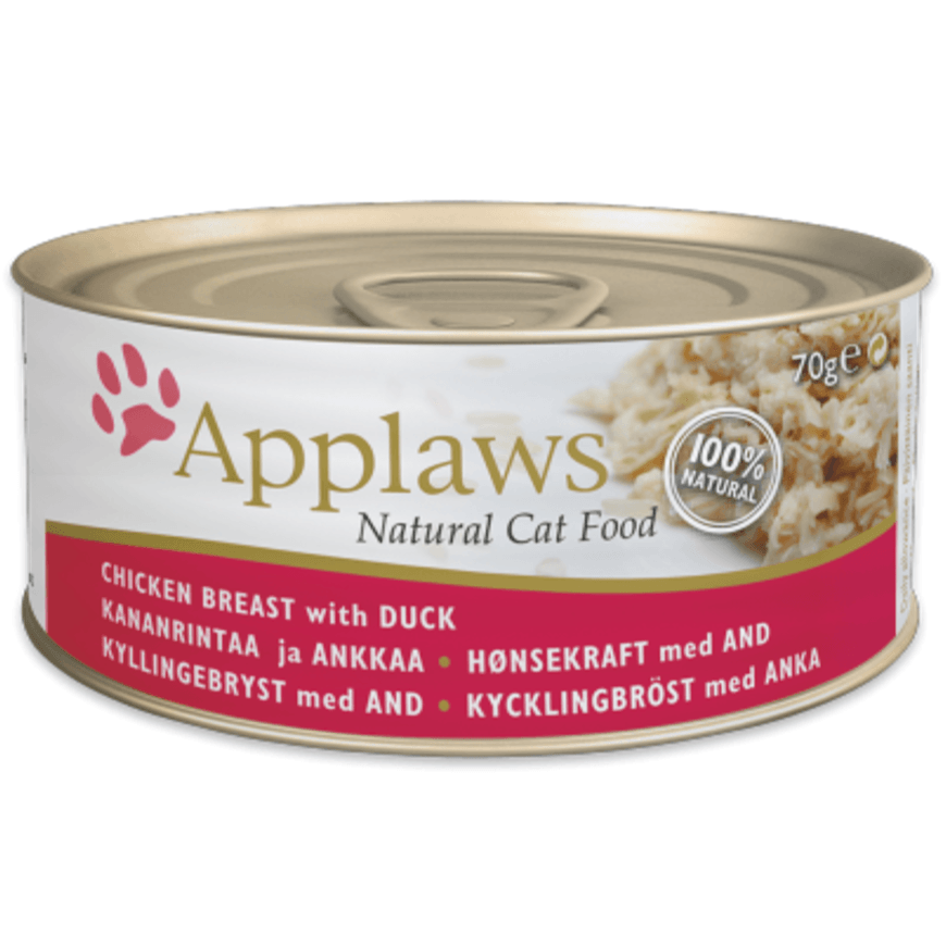 APPLAWS CAT CHICKEN DUCK 70G