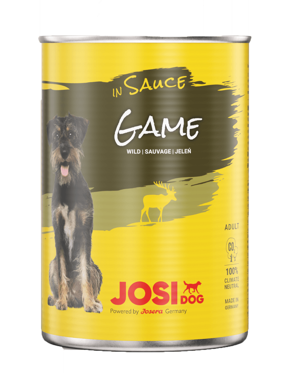 Konservi JOSERA JosiDog Game in sauce 415 g