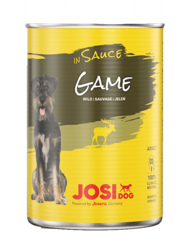 Konservi JOSERA JosiDog Game in sauce 415 g
