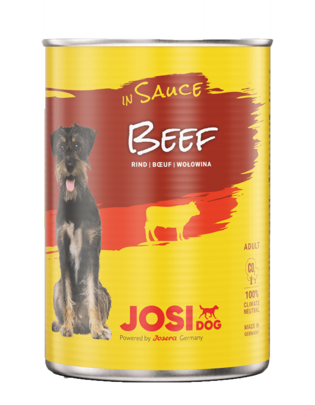 Konservi JOSERA JosiDog Beef in sauce 415 g