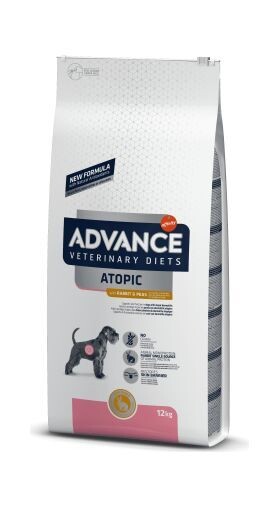 ADVANCE VET DOG ATOPIC RABBIT - Videjo un Lielo pieaugušiem suņiem ar atopisko dermatītu