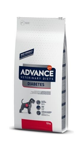 ADVANCE VET DOG DIABETES COLITIS 12KG - Suņiem, kuri cieš no cukura diabēta, kolīta vai gremošanas problēmām