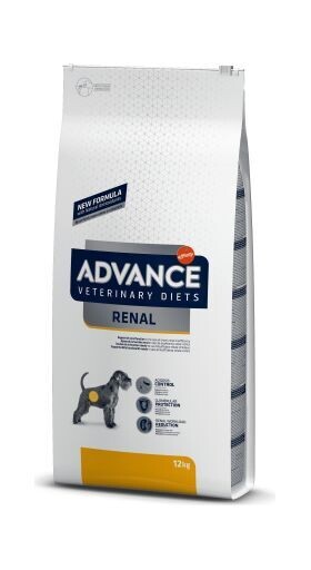 ADVANCE VET DOG RENAL FAILURE 12KG - Pieaugušiem suņiem ar nieru mazspēju