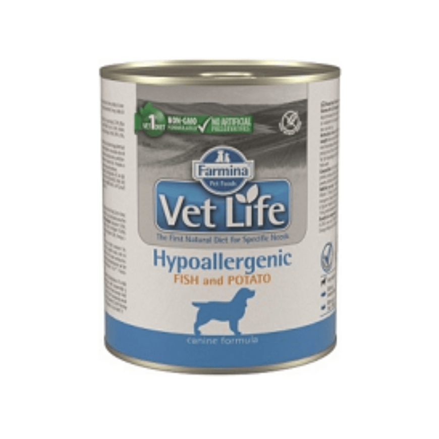 VET LIFE DOG HYPOALLERGENIC FISH&POTATO 300G