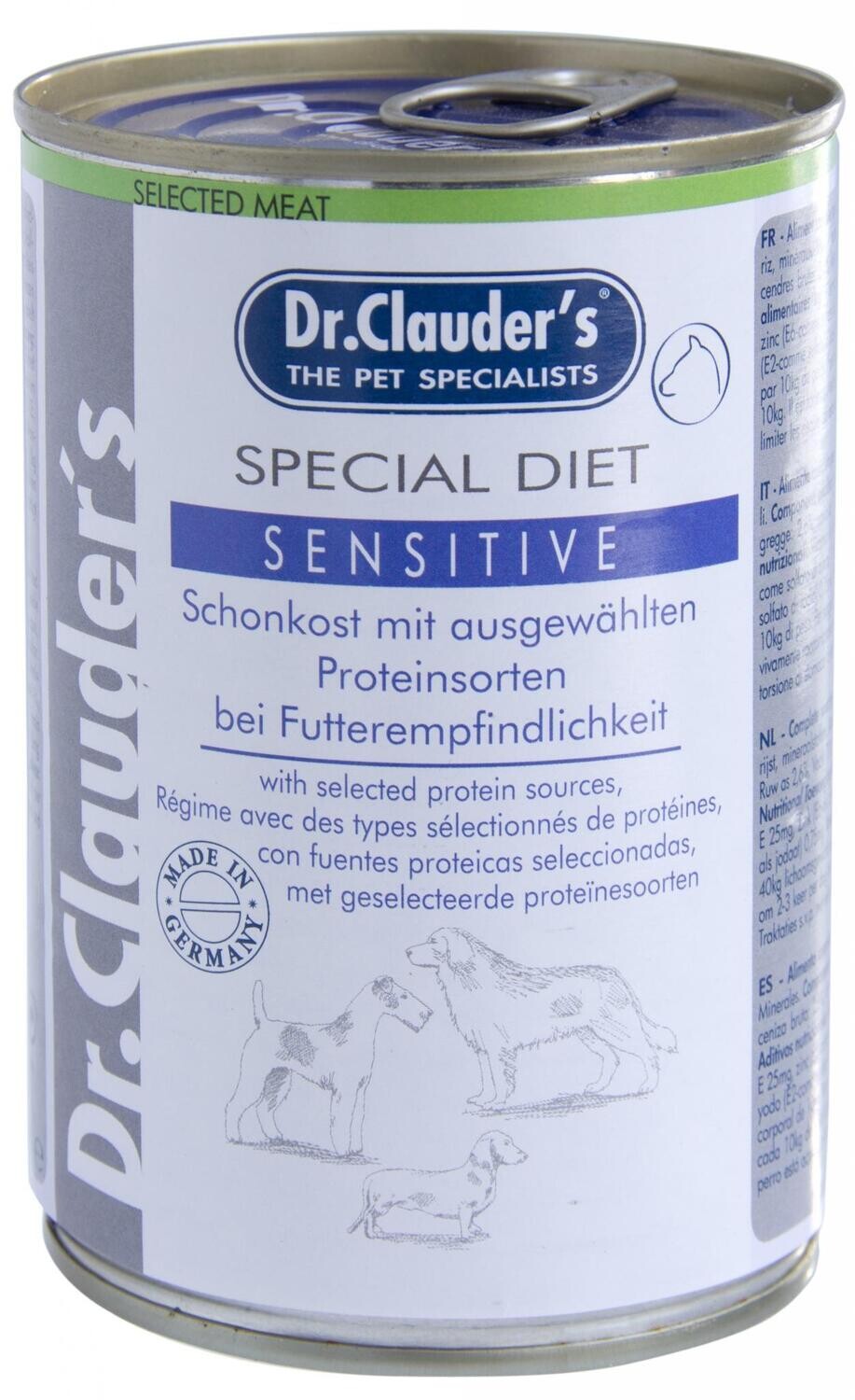 Dr.Clauder's SPECIAL DIET SENSITIVE LAMB & RICE 400g