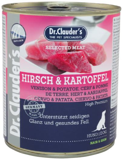 Dr.Clauder's Selected Meat Briedis un kartupeļi (Mobil&FIT) Dr.Clauder's Selected Meat Briedis un kartupeļi (Mobil&FIT)