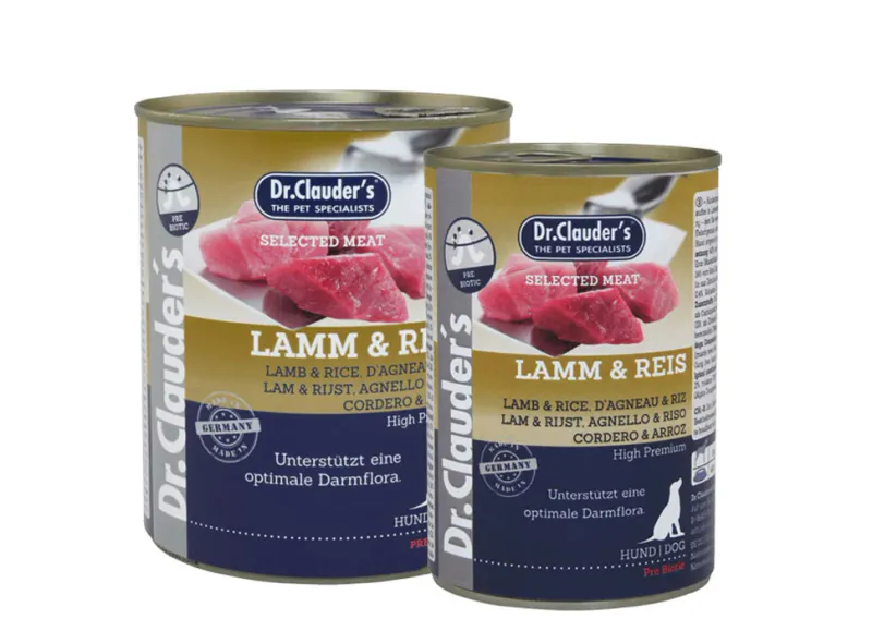 Dr.Clauder's Selected Meat Jērs un rīsi (PreBiotic) Dr.Clauder's Selected Meat Jērs un rīsi (PreBiotic)