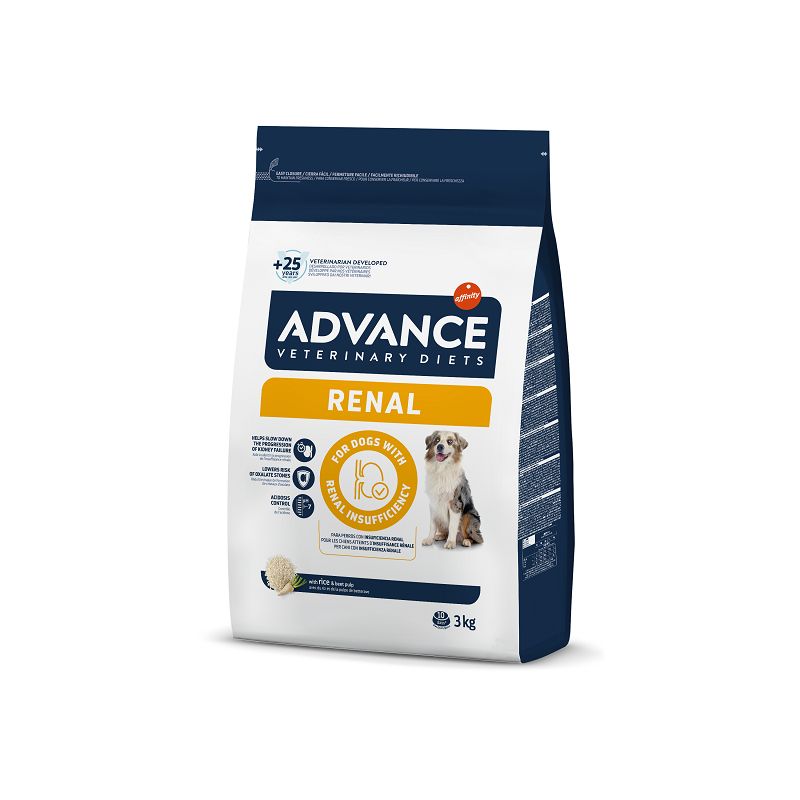 ADVANCE VET DIETS DOG RENAL - Suņiem ar nieru darbības traucējumiem ADVANCE VET DIETS DOG RENAL - Suņiem ar nieru darbības traucējumiem