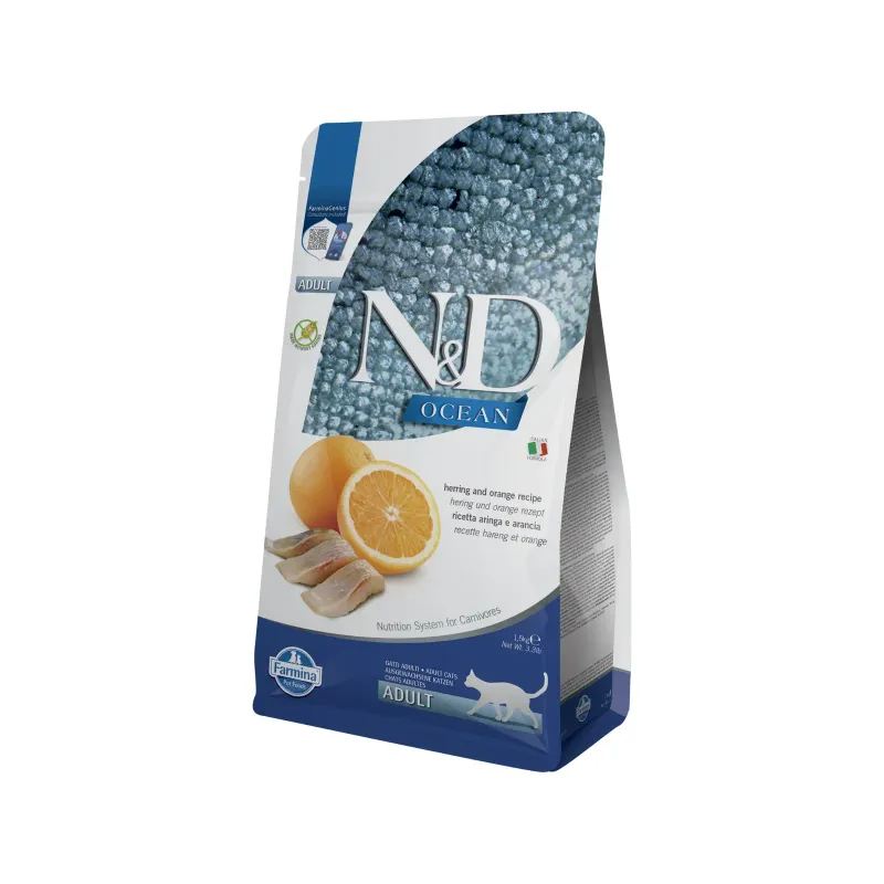 N&D CAT OCEAN HERRING ORANGE ADULT N&D CAT OCEAN HERRING ORANGE ADULT