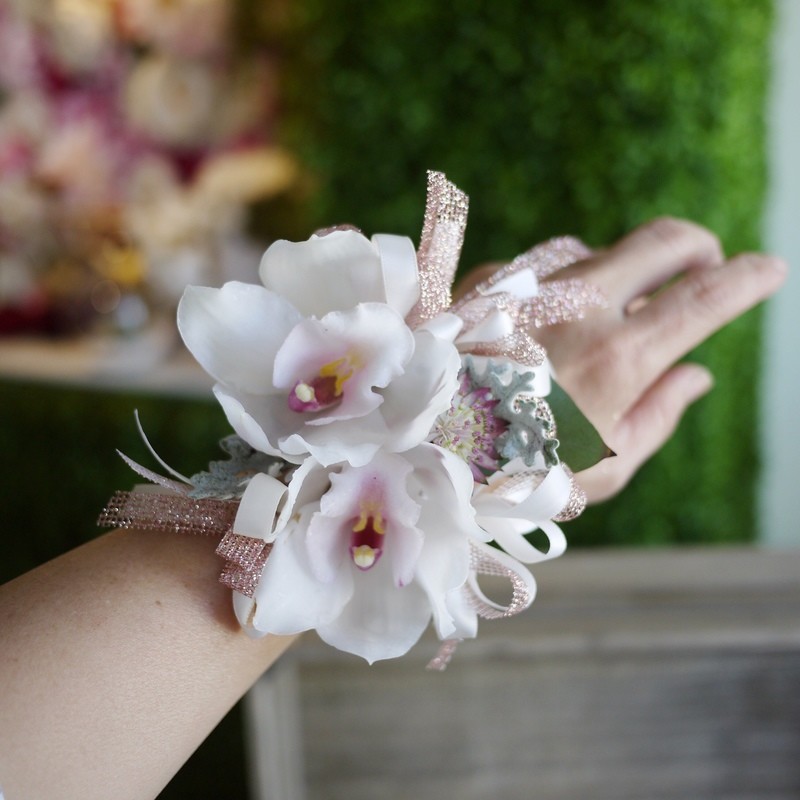 Cymbidium orchid Corsage