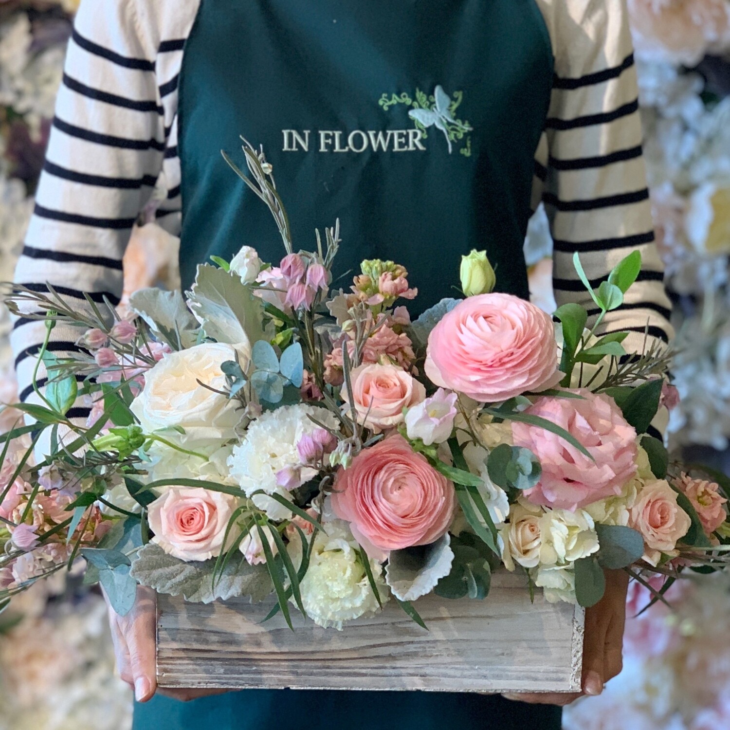 Romantic pink or lavender