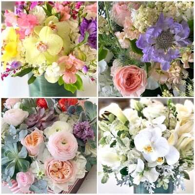 Monthly flower arrangement- 3 months