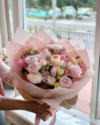 Enchanting wrap bouquet