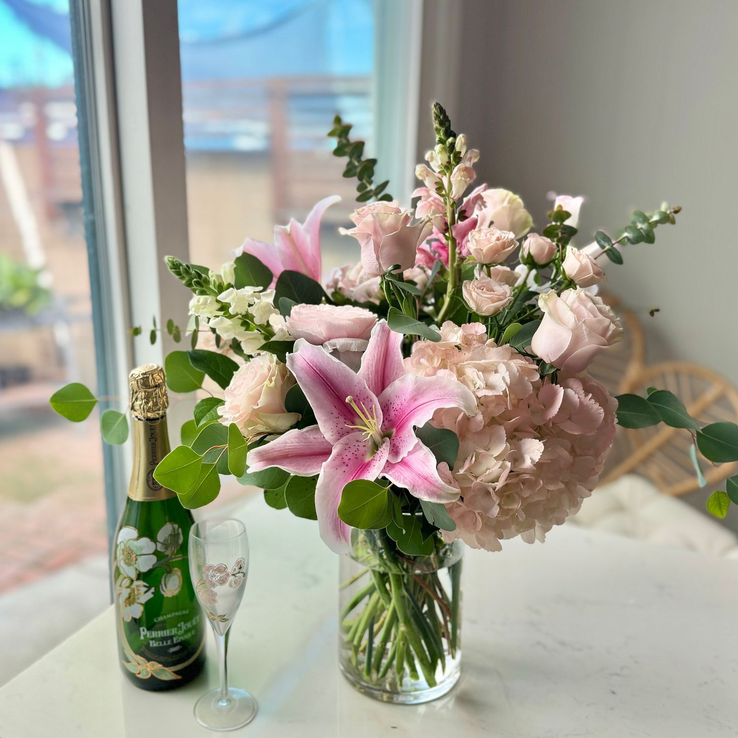 Tall &amp; airy - Morning garden-Small