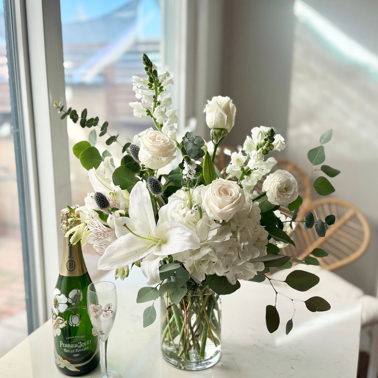 Tall &amp; airy - Nature White - Small