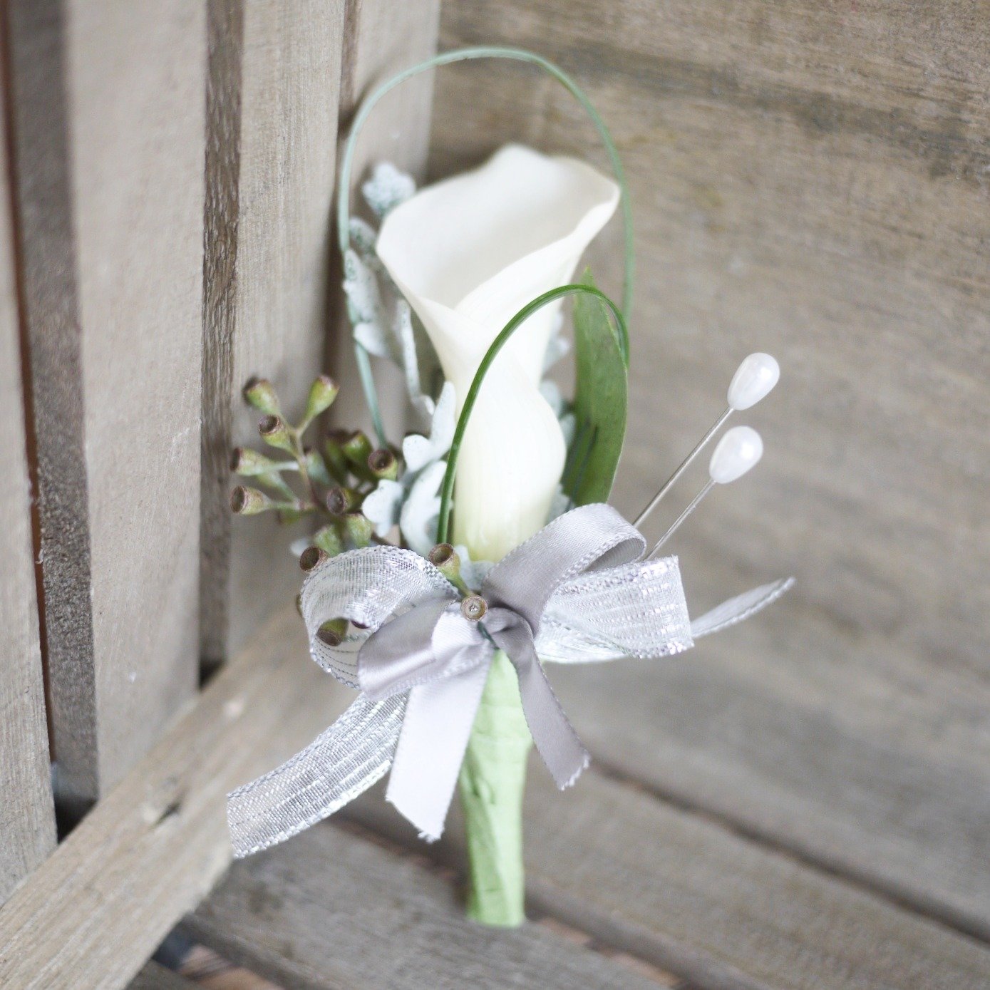 Calla Lily Boutonniere