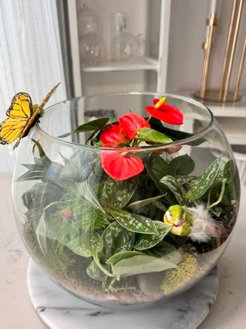 Petite Glass Terrarium