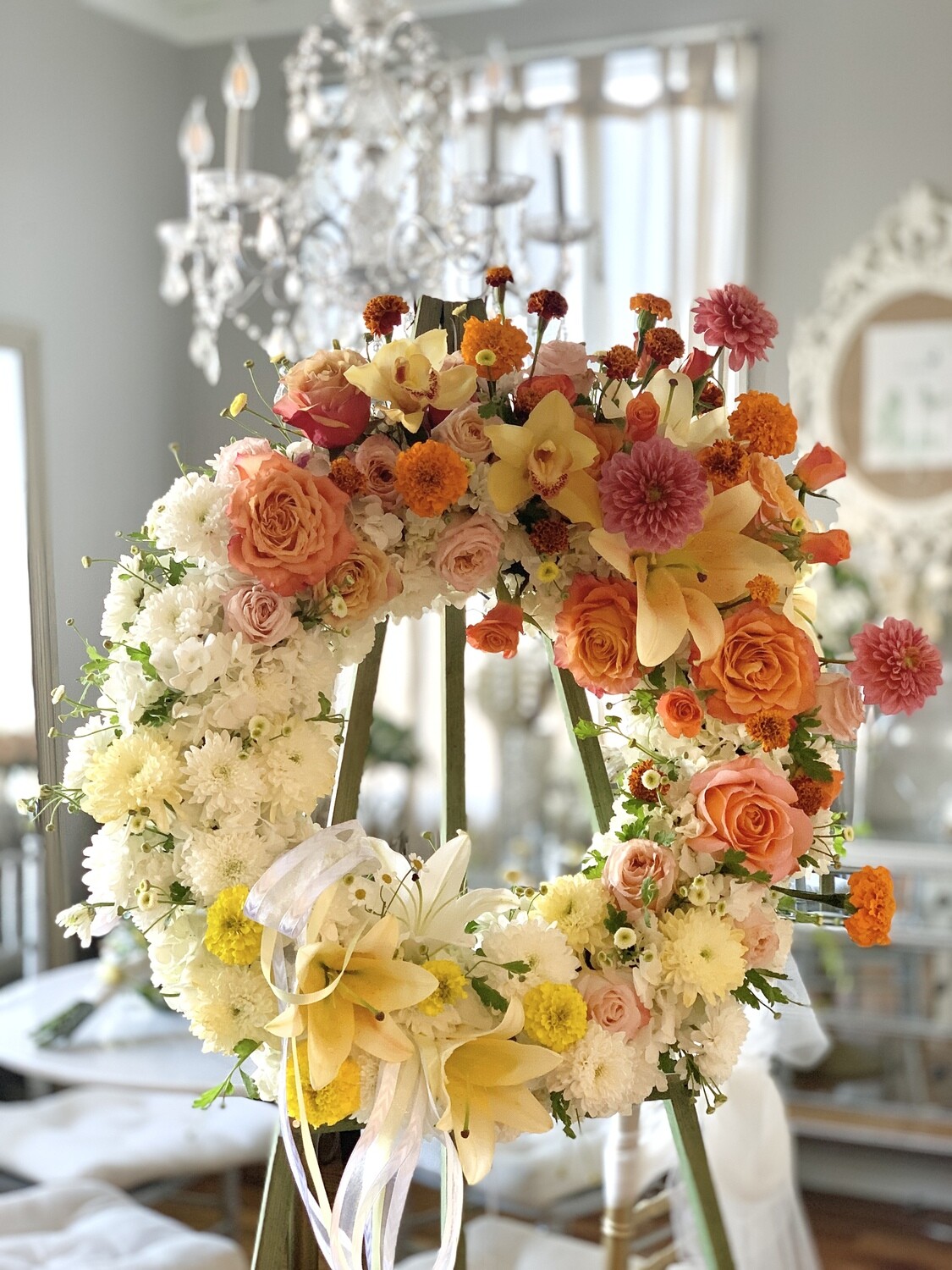Eternal Garden Floral Wreath