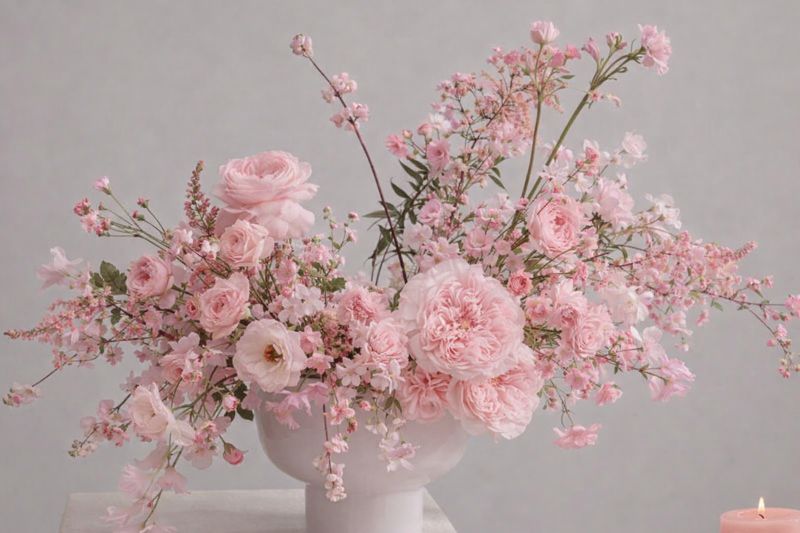 Pink Peony Flower Workshop