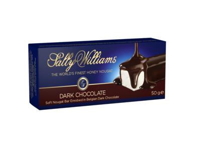 Sally Williams Dark Chocolate Nougat Bar