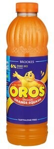 Brookes Oros Orange Squash 1L