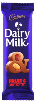 Cadbury Dairy Milk Fruit & Nut 80g Slab