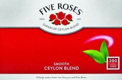 Five Roses Ceylon Tagless (Kosher) 102s