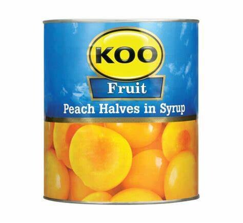 KOO Peach Halves in Syrup