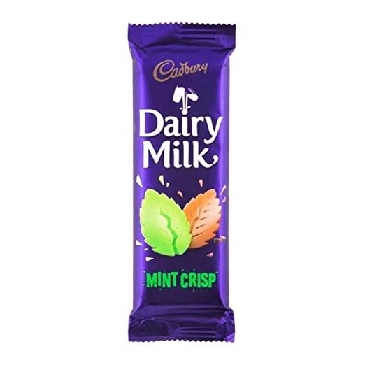 Cadbury Dairy Milk Mint Crisp 80g Slab