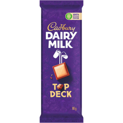 Cadbury Top Deck Slab 80g