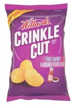 Willards Crinkle Cuts Chutney 125g - BB 14AUG2023