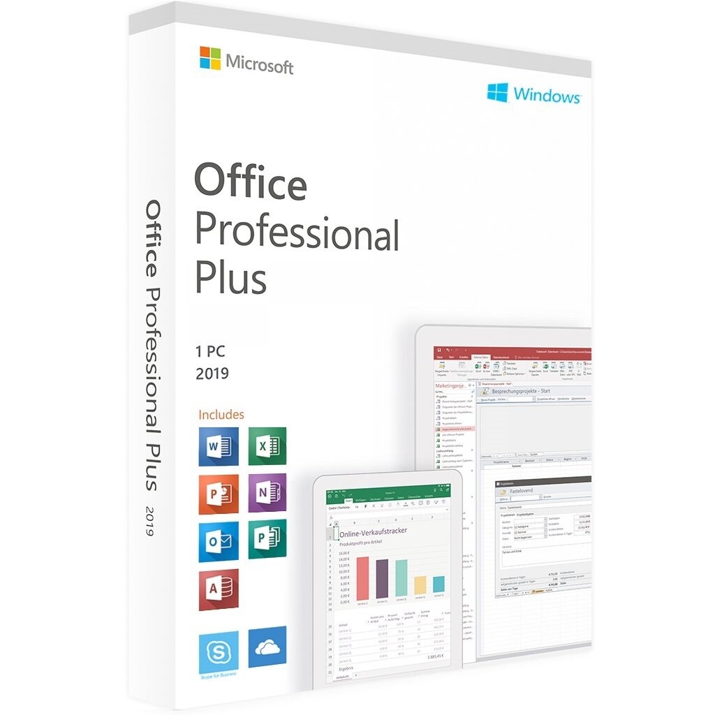 Microsoft Office 2019 Professional Plus license key