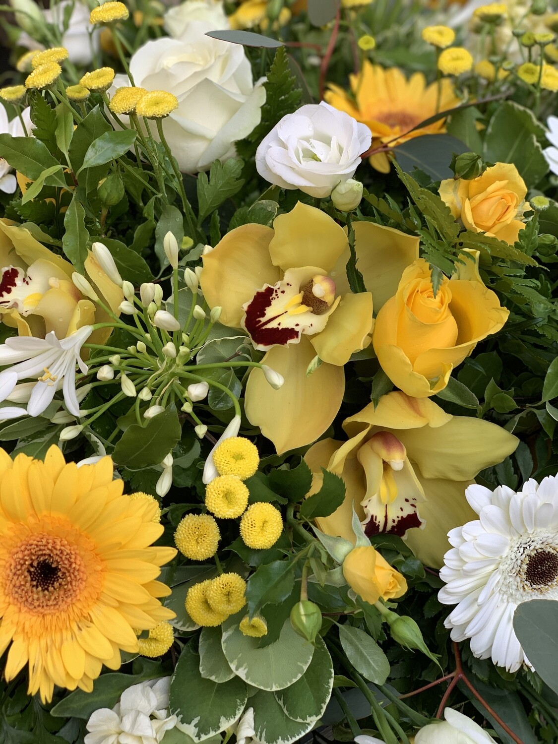 Mixed Flower Double Ended Coffin Spray