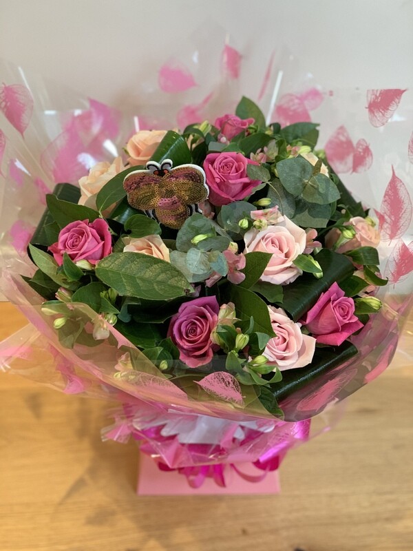 Two Tone Rose Bouquet